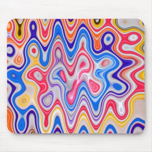 （ばちゃばちゃ）跳ねる マウスパッド (正面)