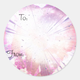 （ばちゃばちゃ）跳ねる ラウンドシール