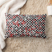 （ばちゃばちゃ）跳ねる ランバークッション (ブランケット)