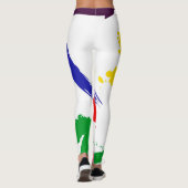 （ばちゃばちゃ）跳ねる レギンス (裏面)