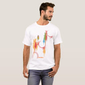 (ばちゃばちゃ)跳ねる Tシャツ (正面フル)