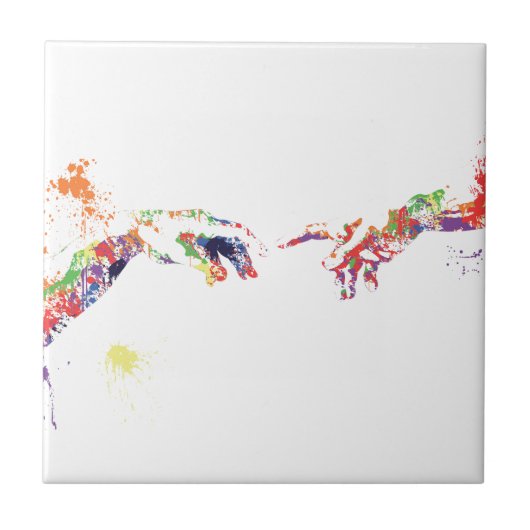 （ばちゃばちゃ）跳ねるSistine タイル (正面)