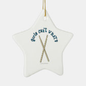 ばち セラミックオーナメント (右)