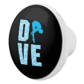 ばね板のダイビングのギフトのダイバーのプラットホームのばね板 セラミックノブ (右)