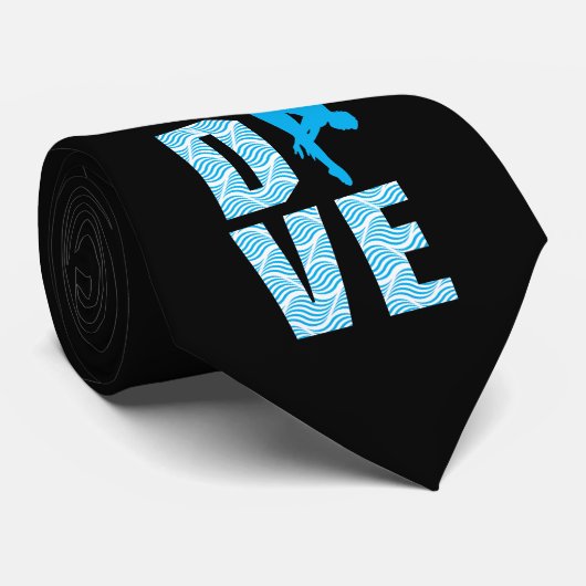 ばね板のダイビングのギフトのダイバーのプラットホームのばね板 ネクタイ (ロール)