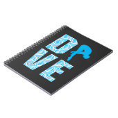 ばね板のダイビングのギフトのダイバーのプラットホームのばね板 ノートブック (左側)