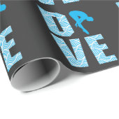 ばね板のダイビングのギフトのダイバーのプラットホームのばね板 ラッピングペーパー (ロールコーナー)