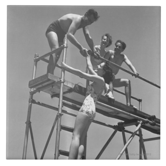 ばね板 タイル (正面)