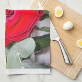 ばら色のふきん キッチンタオル (四つ折り)