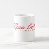 ばら色のコテージのマグ コーヒーマグカップ (中央)