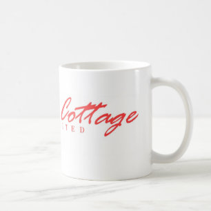 ばら色のコテージのマグ コーヒーマグカップ