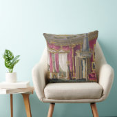 ばら色のサテンの応接室(第2眺め) Carlton Hous クッション (椅子)