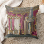 ばら色のサテンの応接室(第2眺め) Carlton Hous クッション (ブランケット)