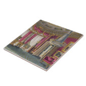 ばら色のサテンの応接室(第2眺め) Carlton Hous タイル (側面)