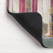 ばら色のサテンの応接室(第2眺め) Carlton Hous マウスパッド (コーナー)