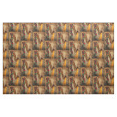 ばら色のハープの生地 ファブリック (ファットクウォーター)