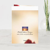 ばら色のバースデー・カード カード (裏面)