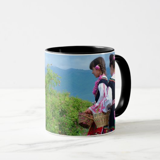 ばら色のフェスティバルのマグ マグカップ (正面右)