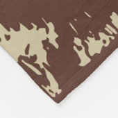 ばら色のフリースブランケット、50" x60 " フリースブランケット (角)