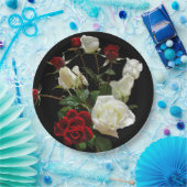 ばら色のブティックの紙皿 ペーパープレート (パーティー)