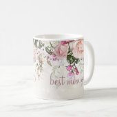 ばら色のメドレーの母の日のギフトのマグ コーヒーマグカップ (正面右)