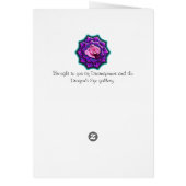 ばら色の円形浮彫り (裏面)