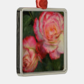 ばら色の印象の休日のオーナメント メタルオーナメント (右)