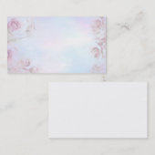 ばら色の天使ライトは名刺できました 名刺 (正面/裏面)