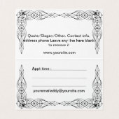 ばら色の影の妖精 名刺 (内部フラット)