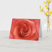 ばら色の挨拶状 カード (黄色い花)