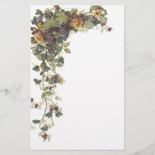 ばら色の文房具 便箋 (正面)