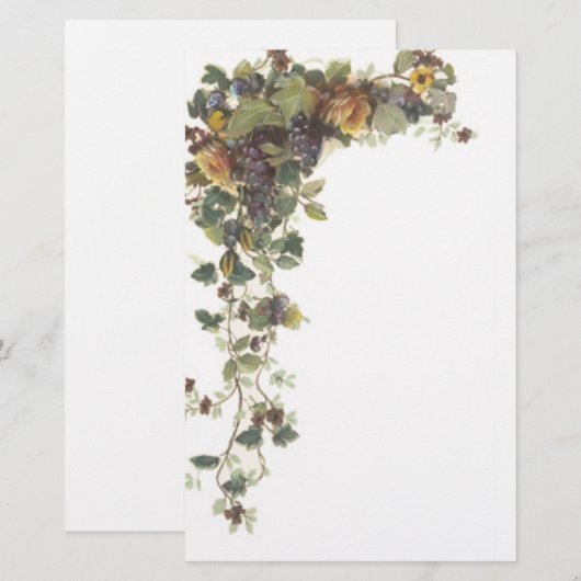 ばら色の文房具 便箋 (正面/裏面)