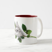 ばら色の星学者のピラミッド ツートーンマグカップ (正面右)