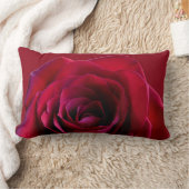 ばら色の枕パーソナライズな赤いバラの枕及び装飾 ランバークッション (ブランケット)