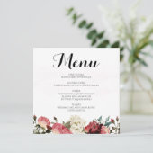 ばら色の結婚式メニュー メニュー (スタンド正面)