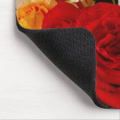 ばら色の花束 マウスパッド (コーナー)