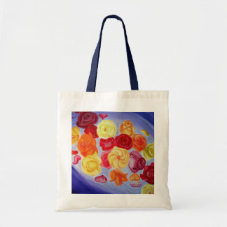 ばら色の芽のバッグ トートバッグ