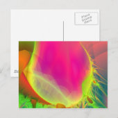 ばら色の郵便はがき ポストカード (正面/裏面)