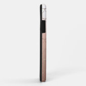 ばら色の金ゴールドのグリッターの人魚は場合をはかりで測ました Case-Mate iPhoneケース (裏面/右)