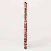 ばら色の金ゴールドのハート Case-Mate iPhoneケース (裏面/左)