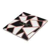 ばら色の金ゴールドのモザイク タイル (側面)