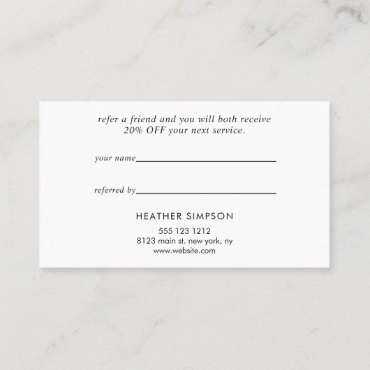 ばら色の金ゴールドの幾何学的な花柄 紹介カード (裏面)