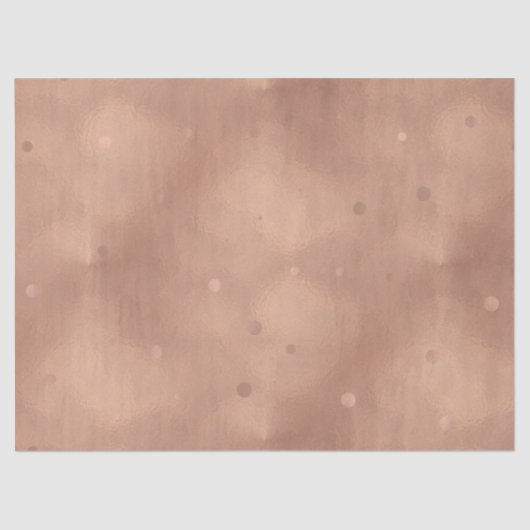 ばら色の金ゴールドの輝き 薄葉紙 (正面)