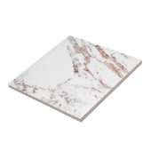 ばら色の金ゴールドの静脈の大理石 タイル (側面)