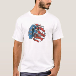 ばら色のflag.jpg tシャツ