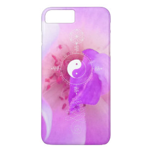 *~*ばら色エネルギー治療師の霊気のヨガの陰陽 iPhone 8 PLUS/7 PLUSケース