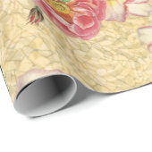 ばら色パレードの包装紙 ラッピングペーパー (ロールコーナー)