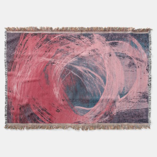 ばら色ライトI スローブランケット (正面)