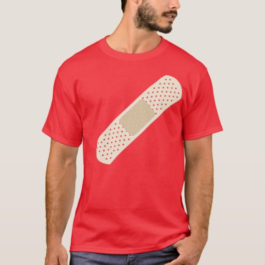 ばんそうこう Tシャツ (正面)