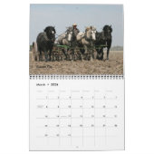 ばん馬の友人のカレンダー カレンダー (3月 2026)